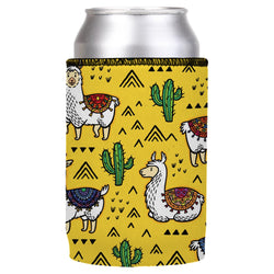 Llamas & Cactus Stubby Cooler - Standard