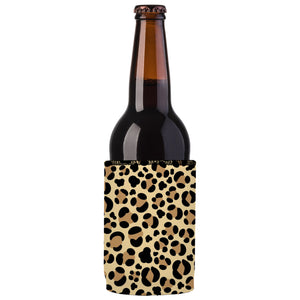 Leopard Print Stubby Cooler 2-Pack - Standard