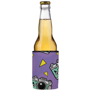 Cameras Shoot People Stubby Cooler - Standard