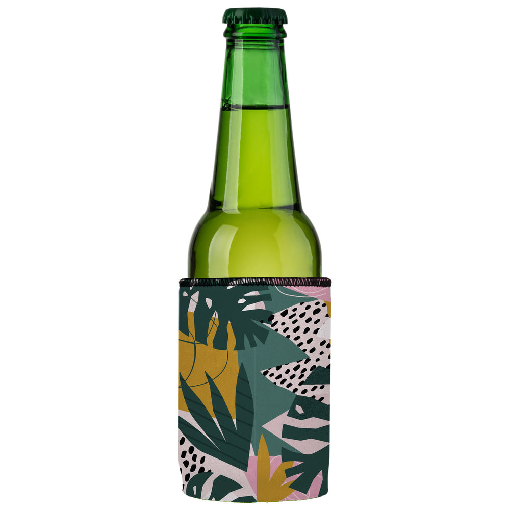 Exotic Jungle Plants Stubby Cooler - Standard