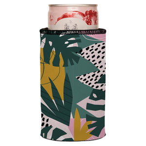 Exotic Jungle Plants Stubby Cooler - Standard