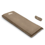 Weisshorn Single Size Self Inflating Mattress Mat Joinable - Coffee 10cm